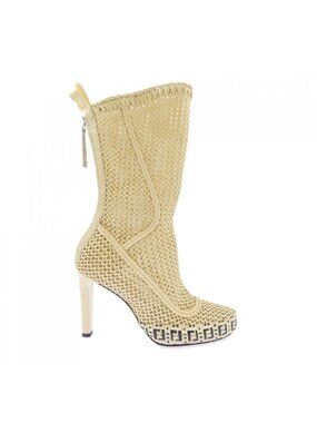 Fendi Long Boots Beige